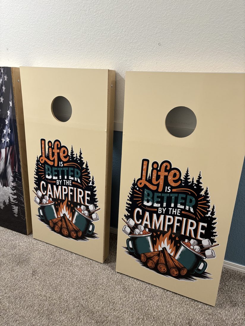 Life is Better by the Campfire