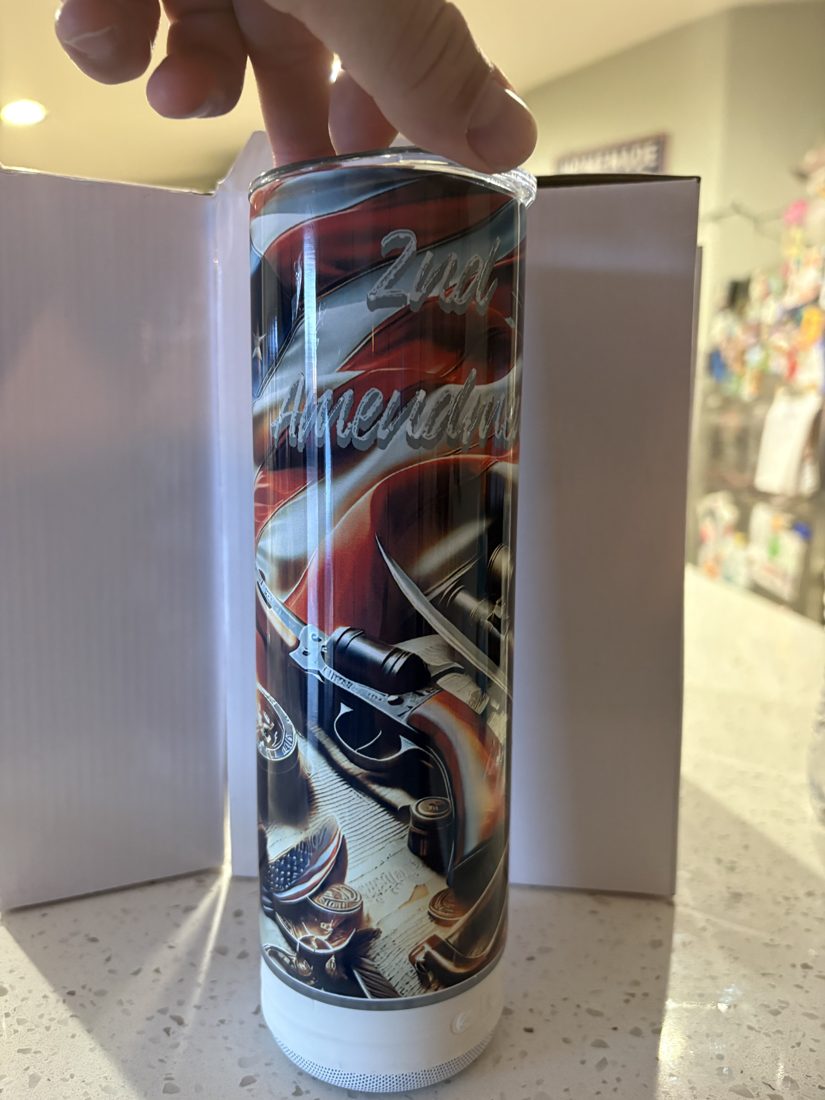 2nd Amendment speaker tumbler