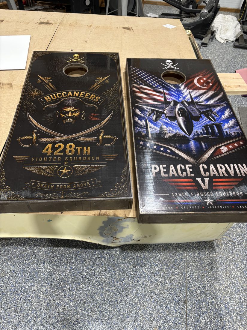 428th Fighter Squadron — Peace Carvin V