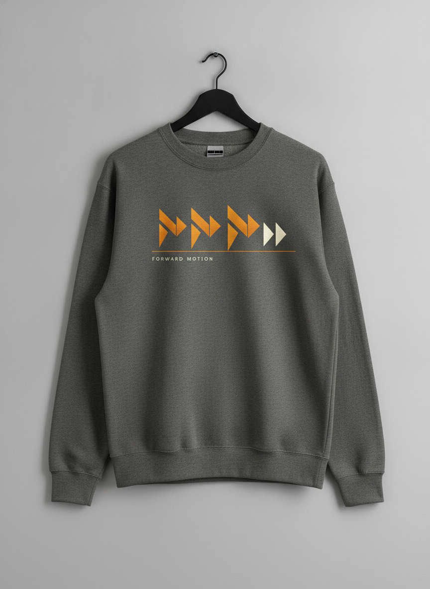 FORWARD MOTION charcoal sweat