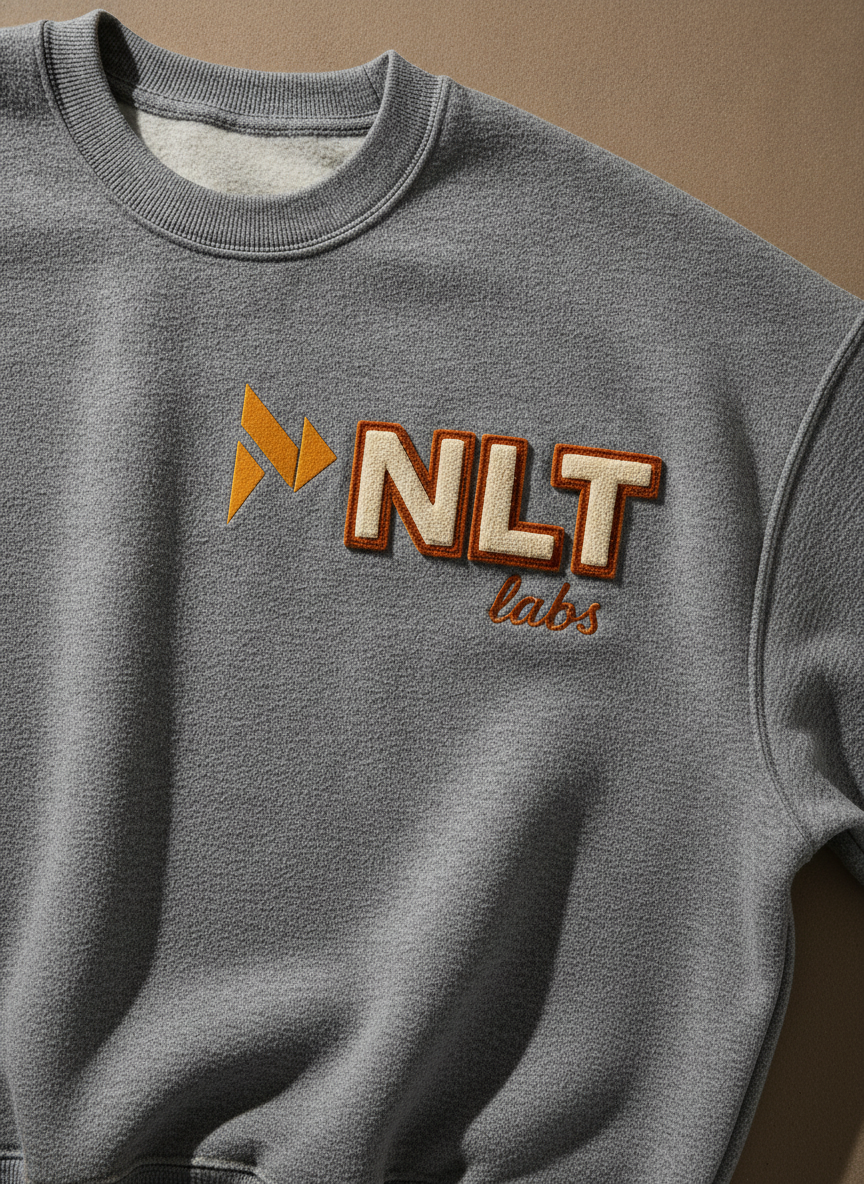 Chenille NLT varsity sweat