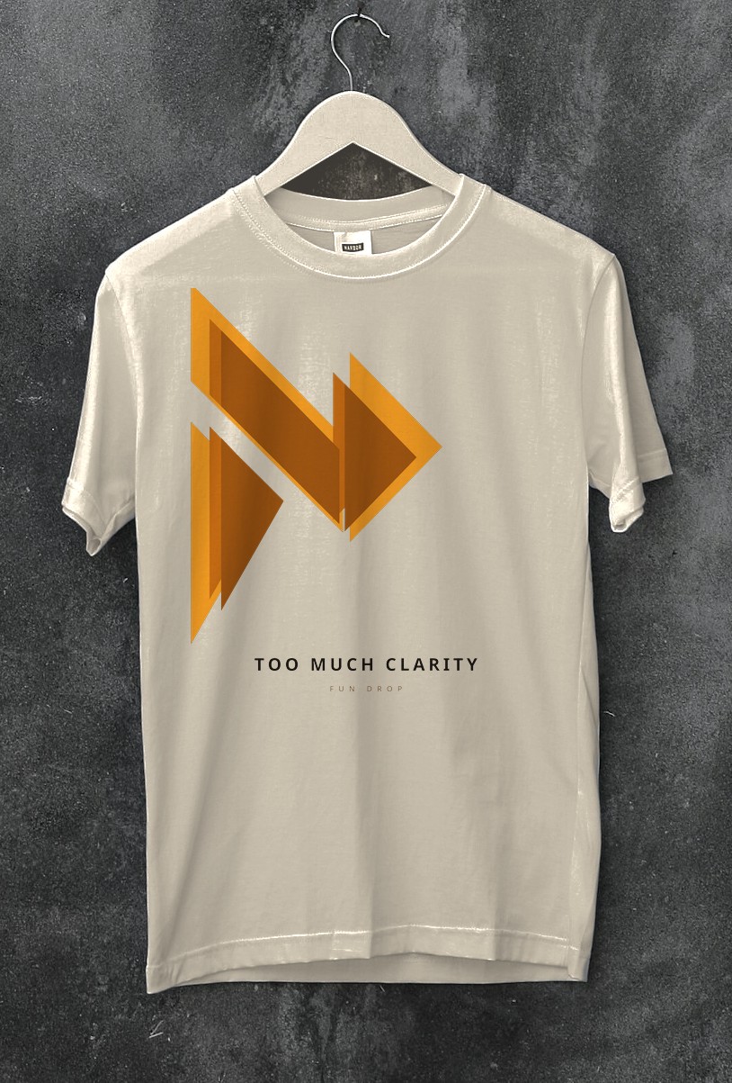 Fun Mega Chevron Tee Tee (Vintage Stone)