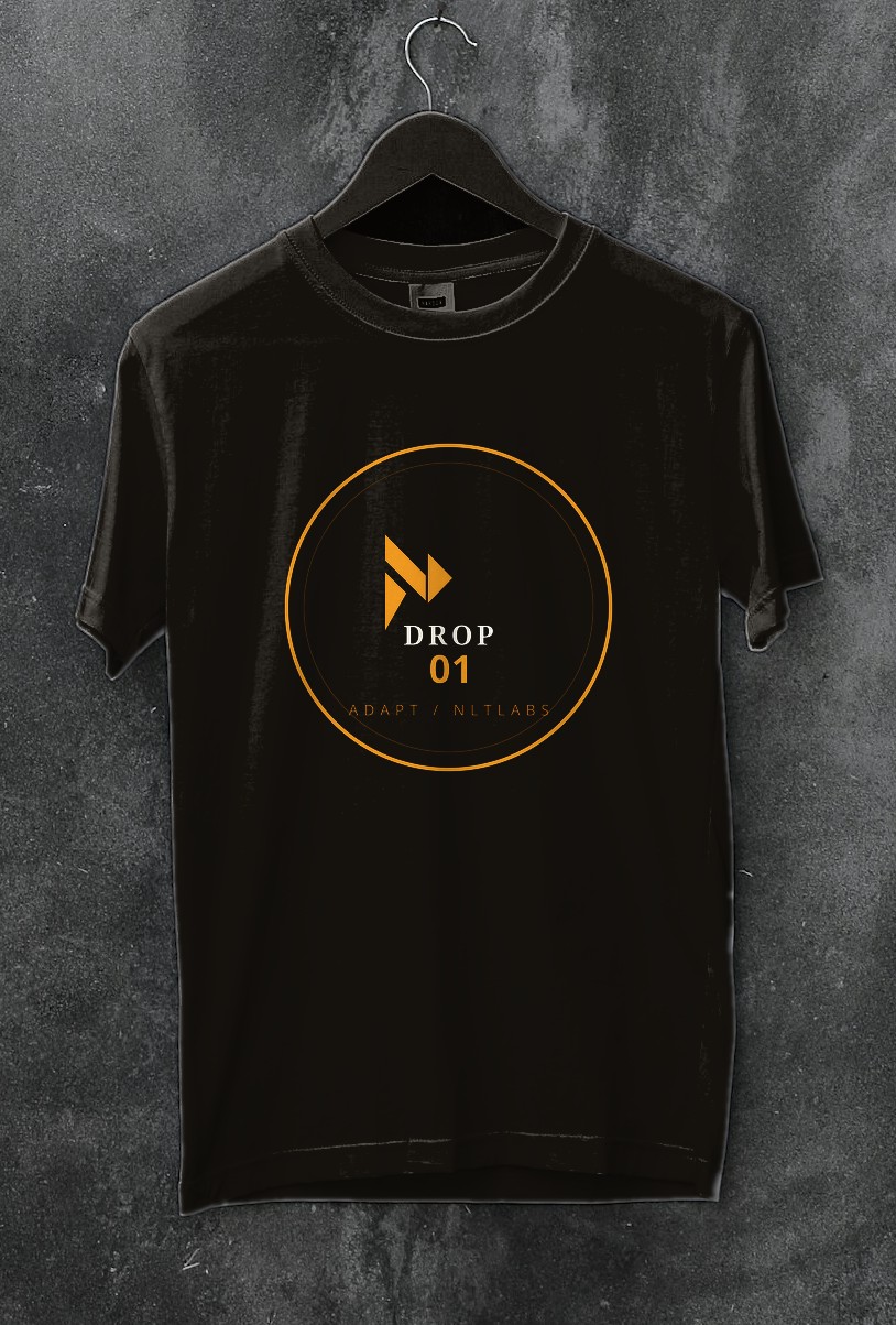 Drop Seal Tee (Black)