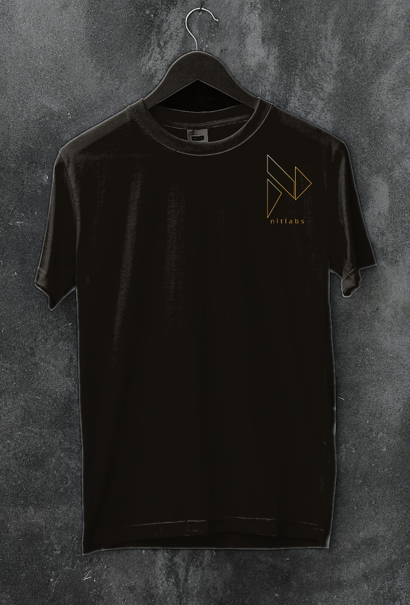 Foil Lineart Tee (Black)